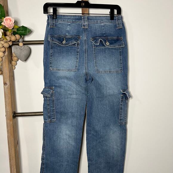 Altard State Wide Leg Blue Jeans Size 25 - Picture 4 of 7